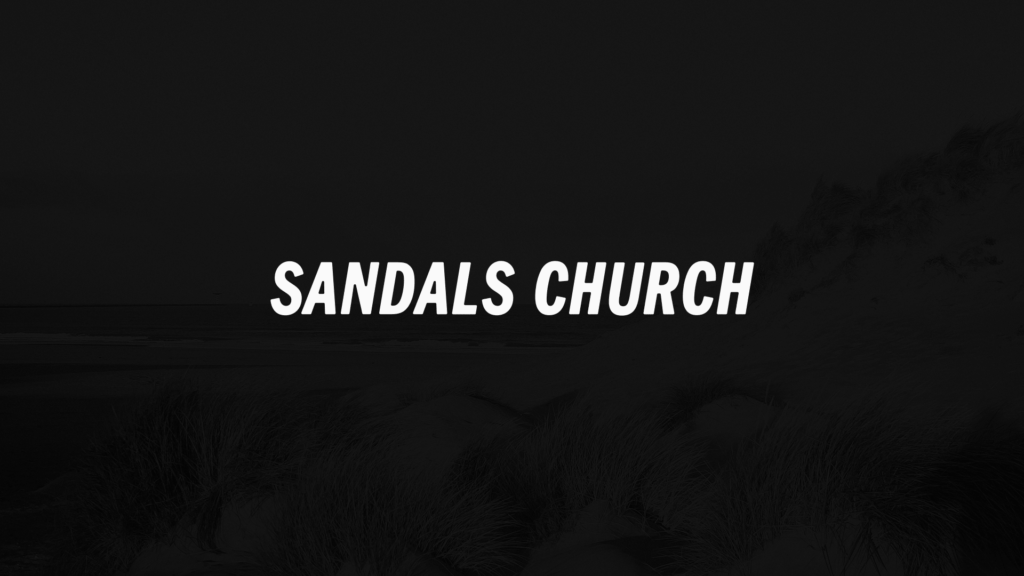 Sandals Church Logo Design
